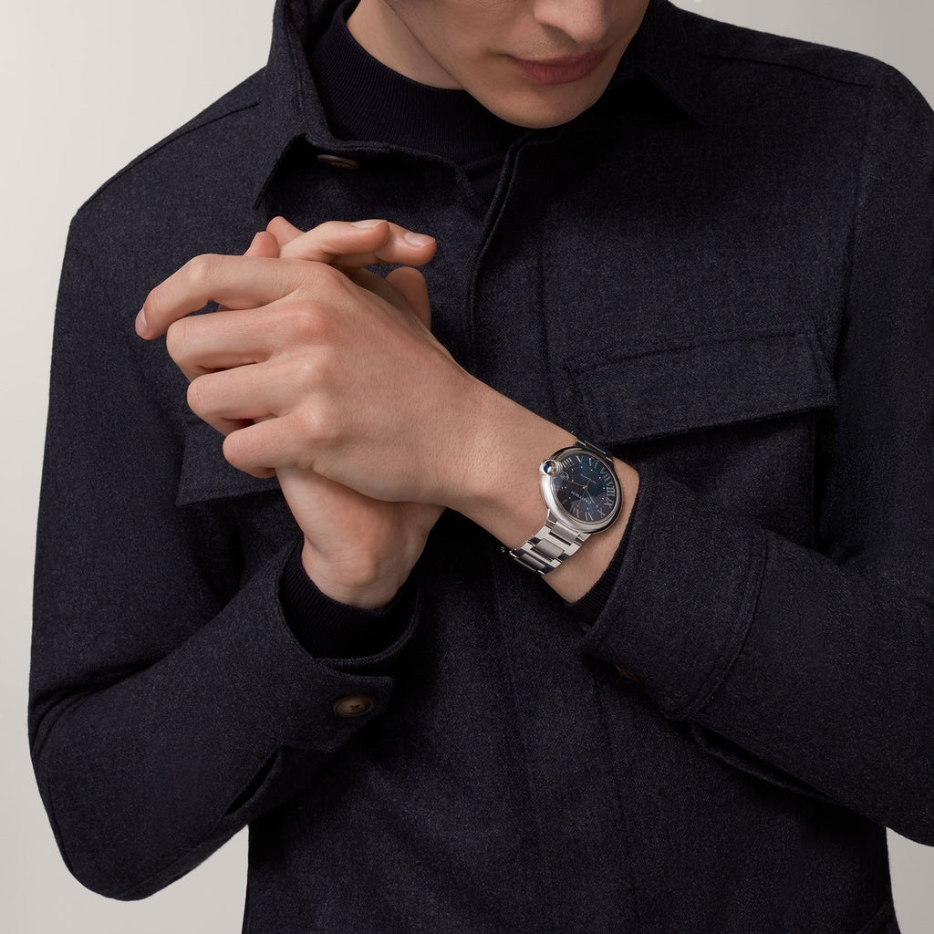 Ballon Bleu de Cartier 40 | 40mm, Steel, Blue Dial