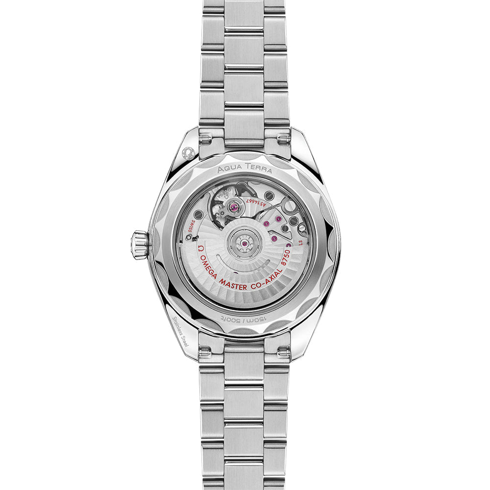 OMEGA Seamaster Aqua Terra 150M 30mm - Purple on Bracelet