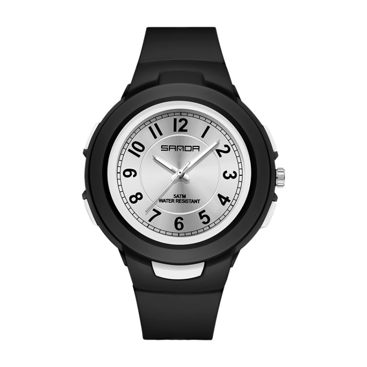 SANDA 6095 Student Sports Waterproof Electronic Watch