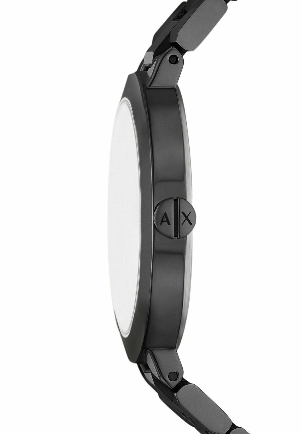 Armani Exchange Cayde AX2722 Men's Analog Watch – Grey Dial with Matching Grey Stainless Steel Strap